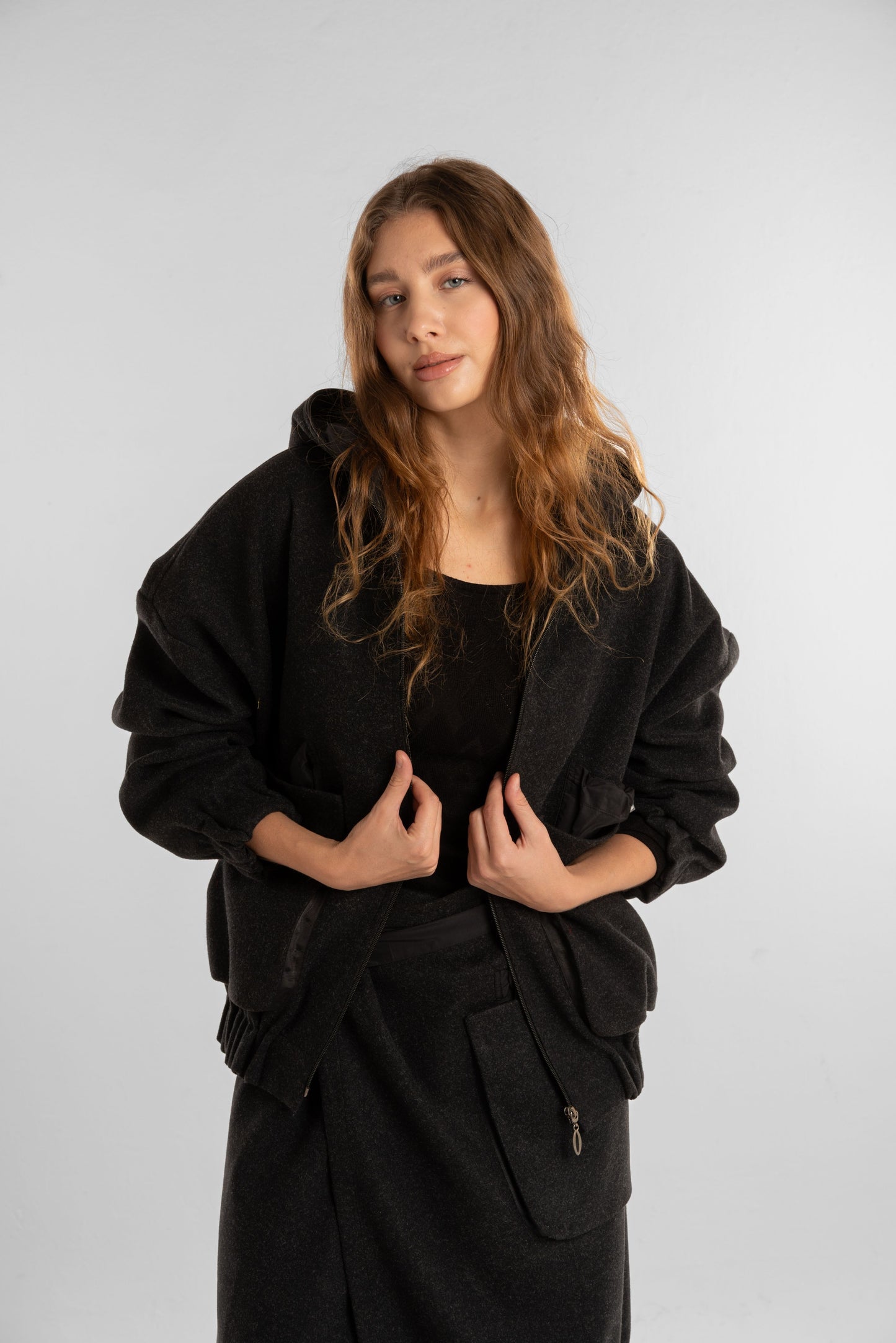Black Jacket with Hood