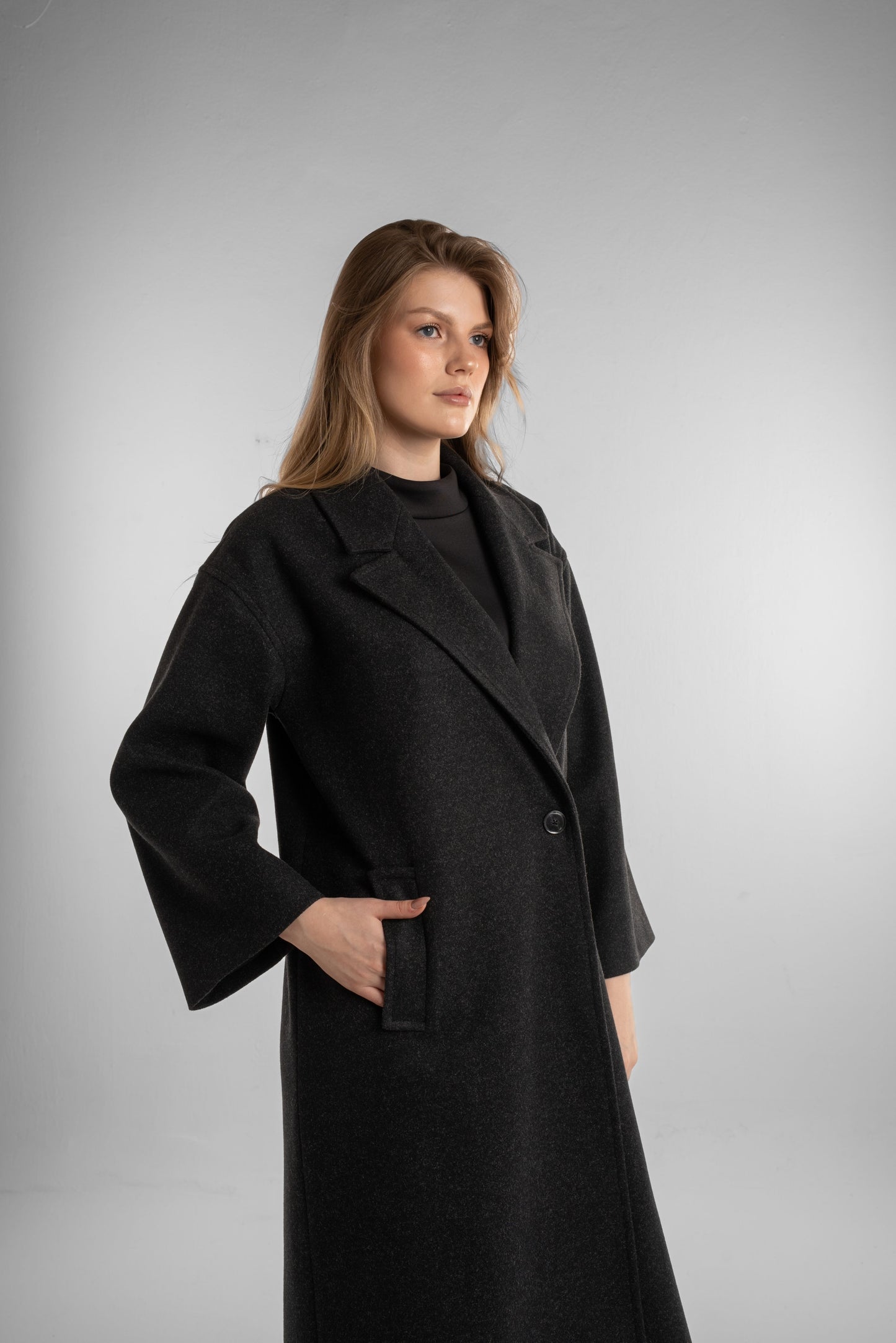 Classic Black Coat