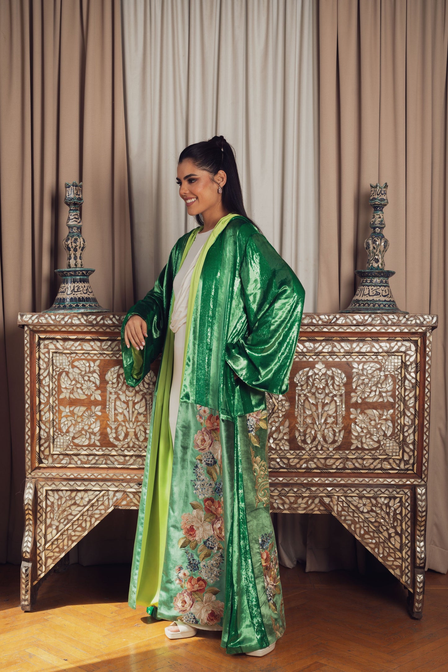 Vibrant Ramadan collection featuring a bold green design