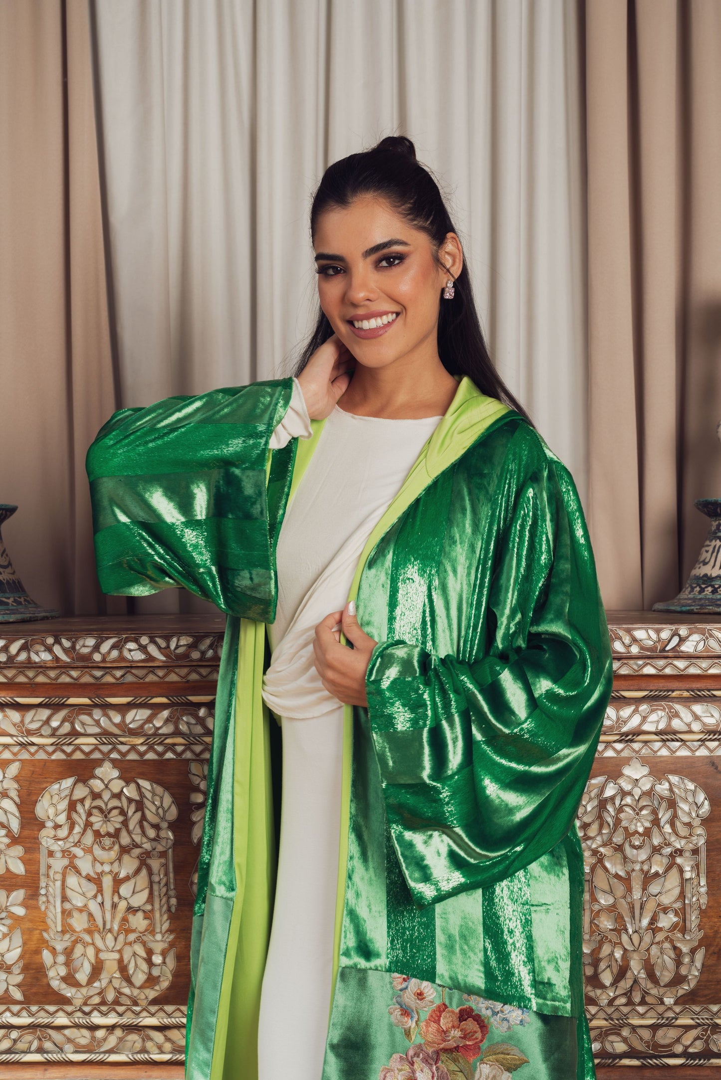 Vibrant Ramadan collection featuring a bold green design
