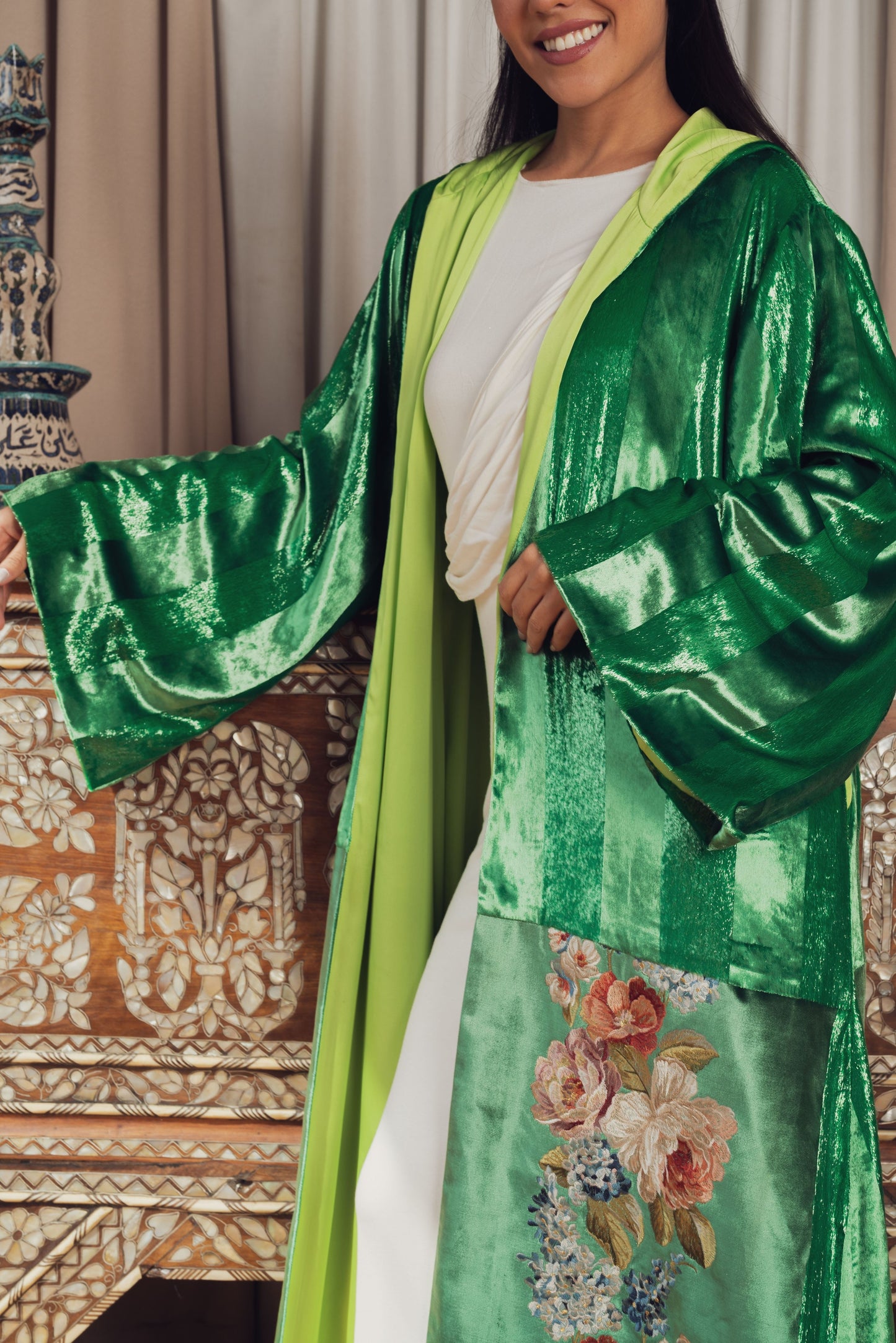Vibrant Ramadan collection featuring a bold green design