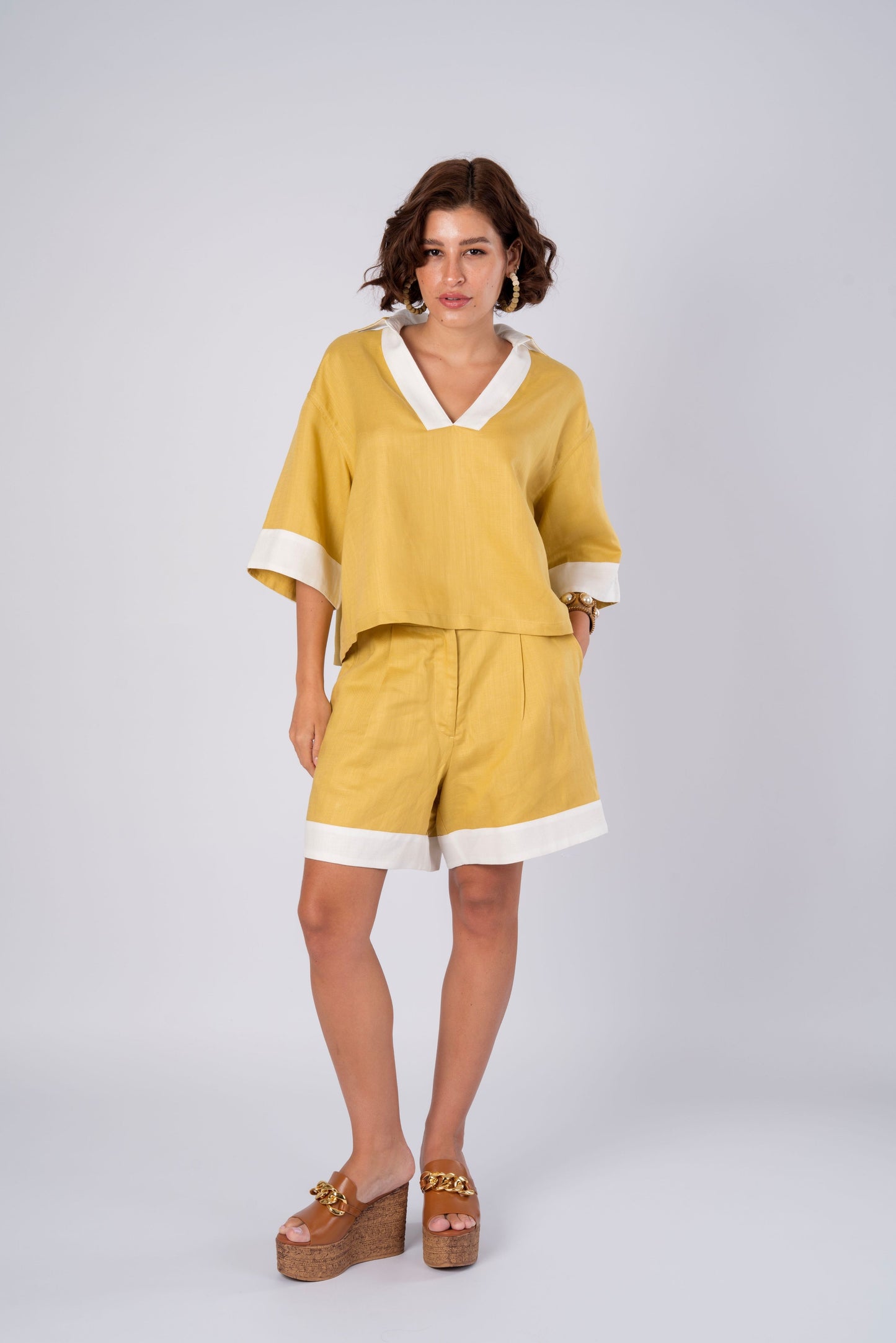 yellow short