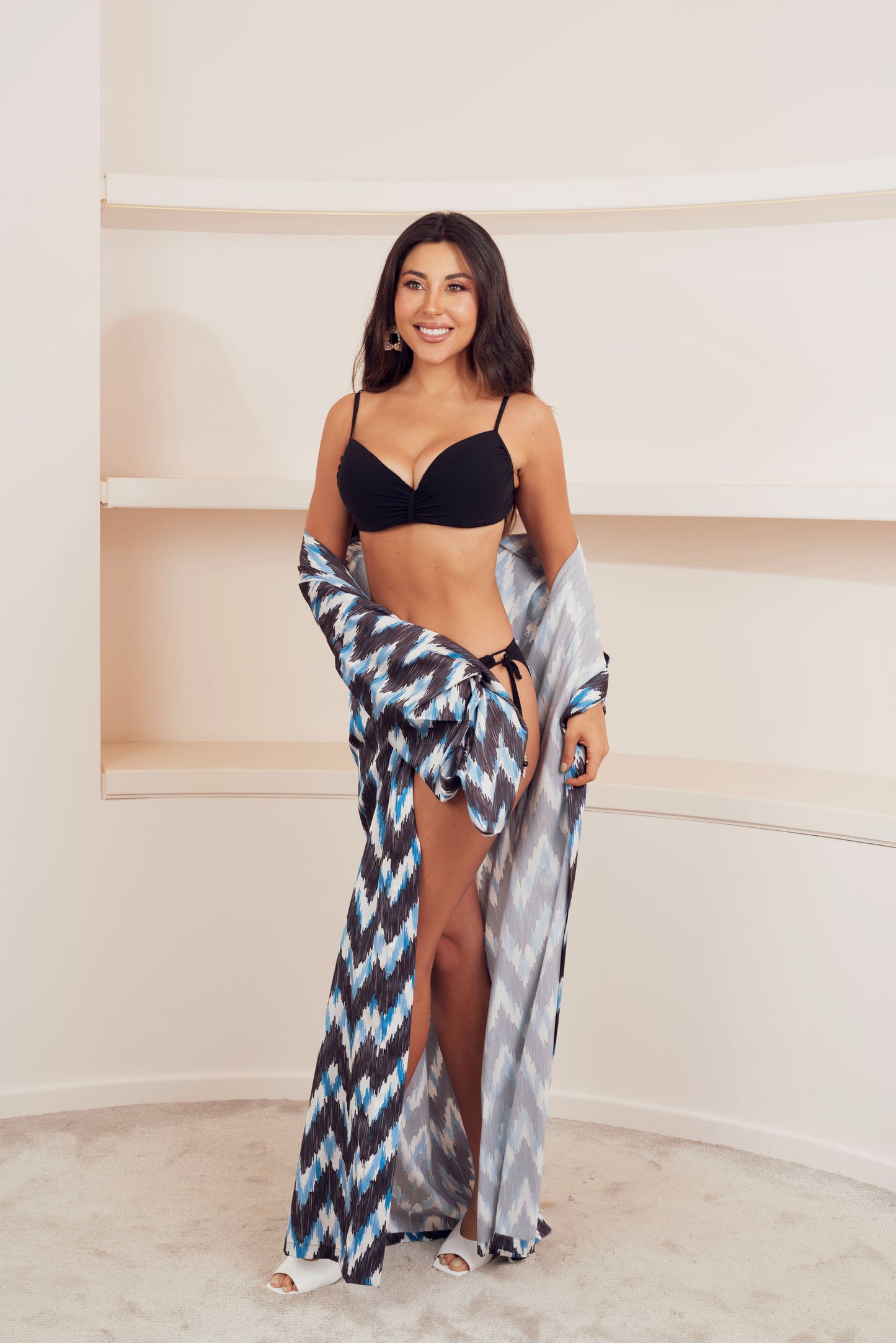 Solid Teardrop String Bikini Thong Bikini Swimwear Womens Bikini Swimsuit