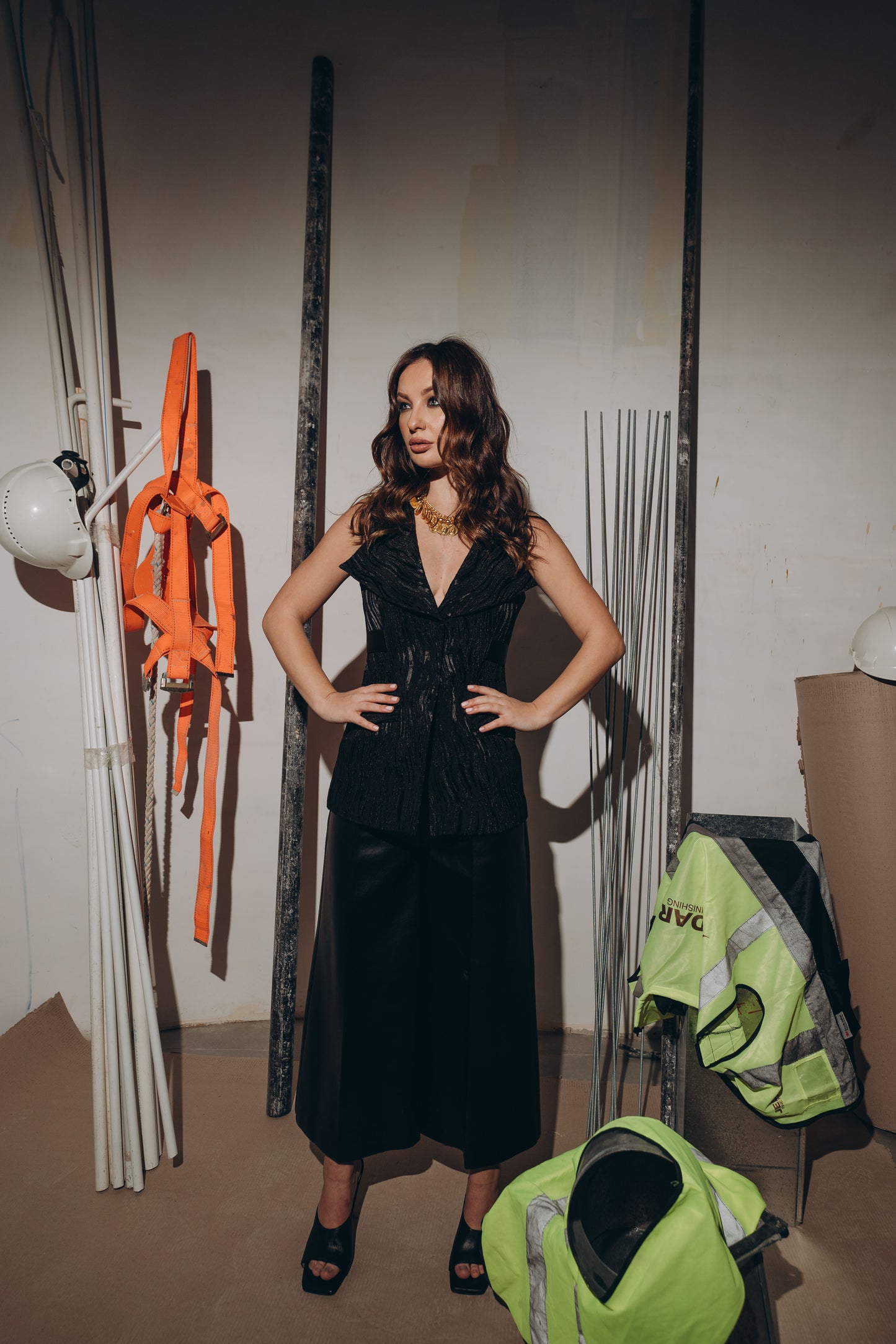 Signature longline Vest