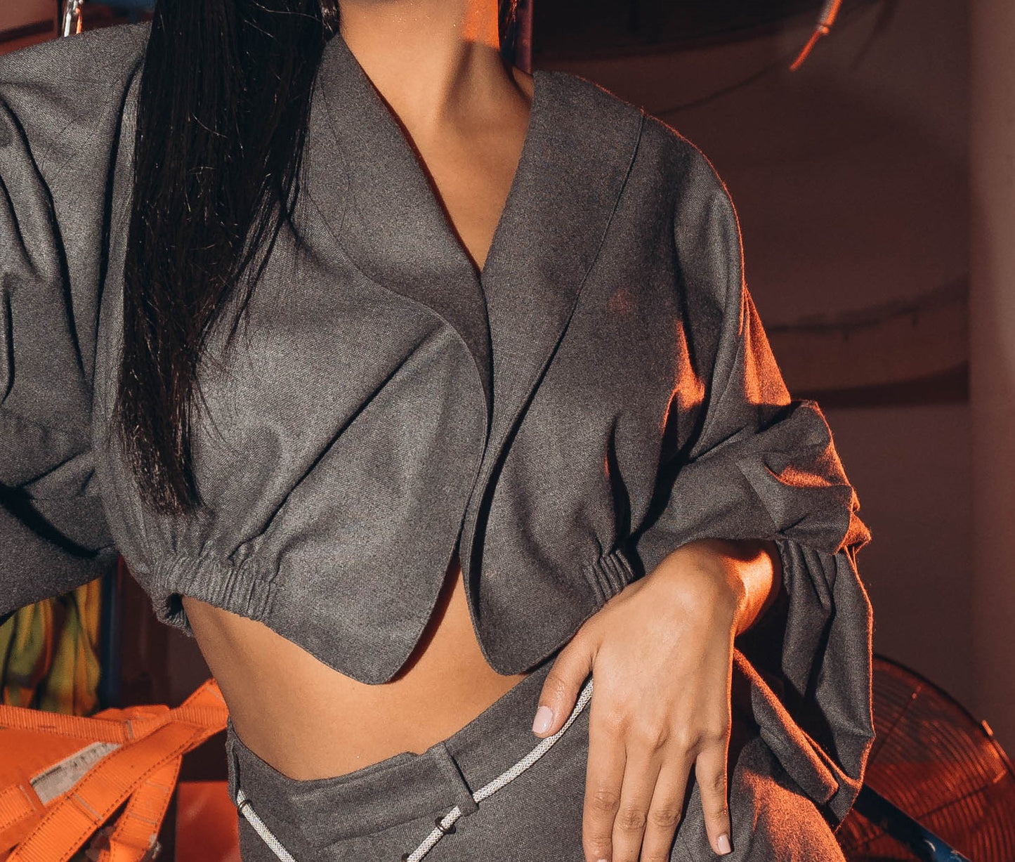Statement Gray Jacket