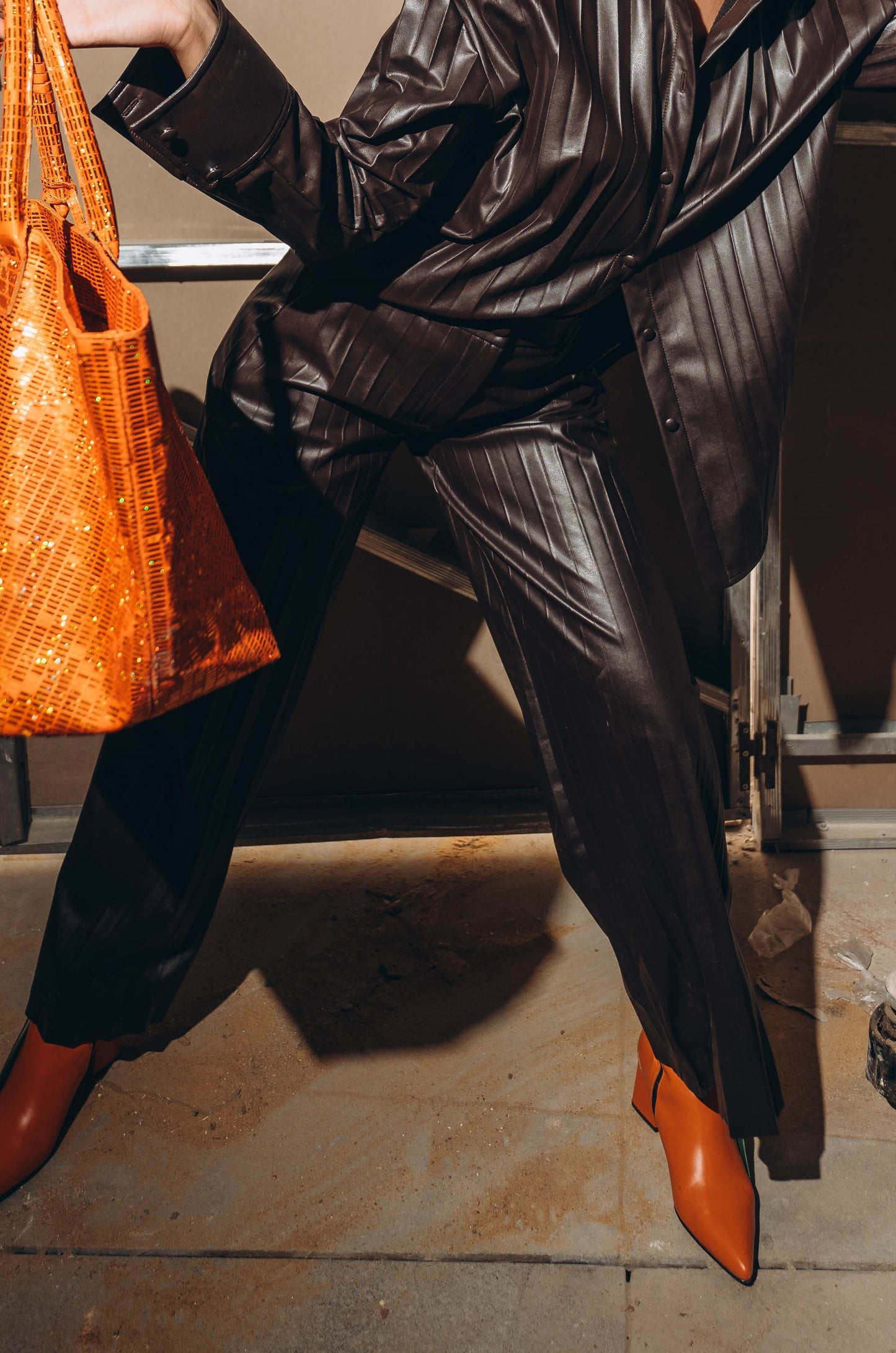 Heartbreak leather pants