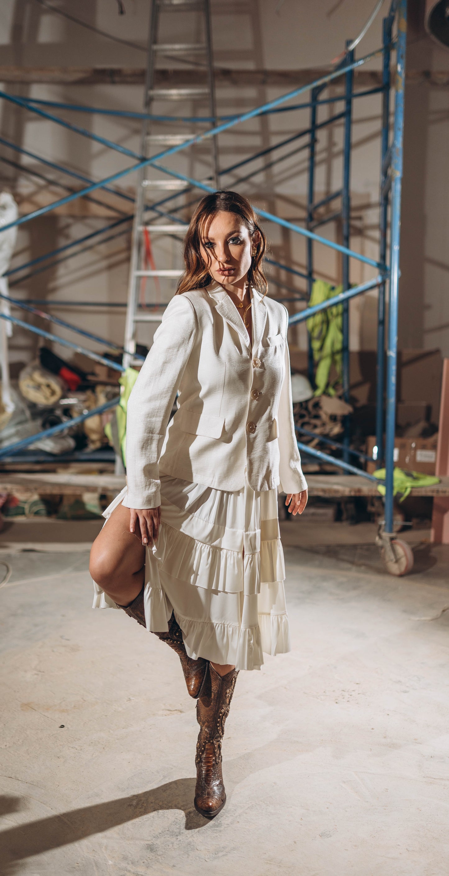 Lady boss blazer dress