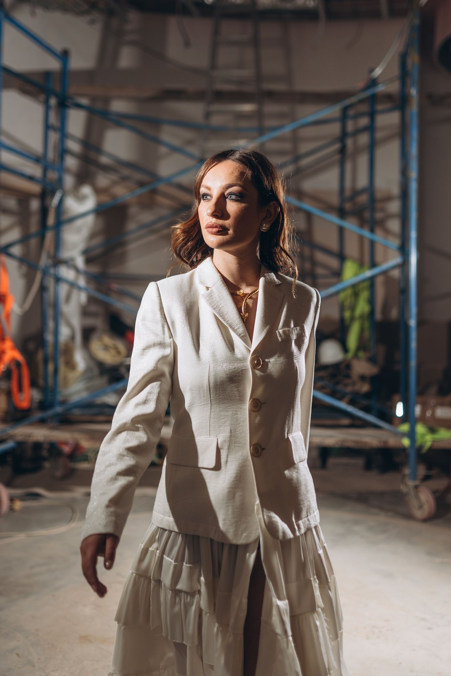 Lady boss blazer dress