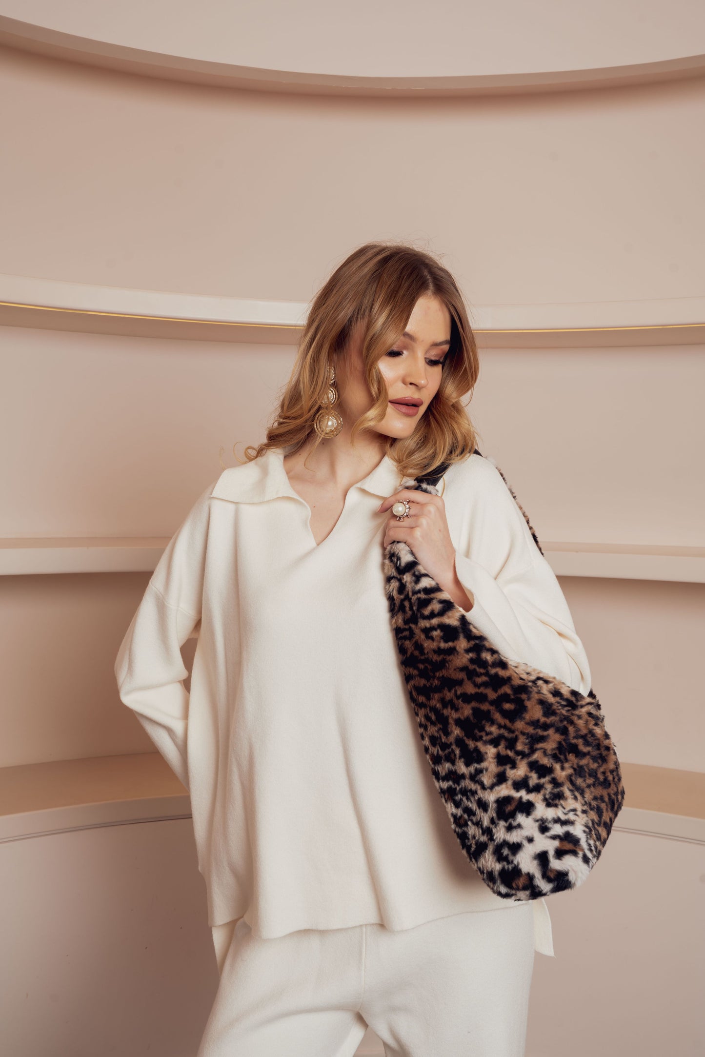 ANIMAL PRINT TOTE BAG