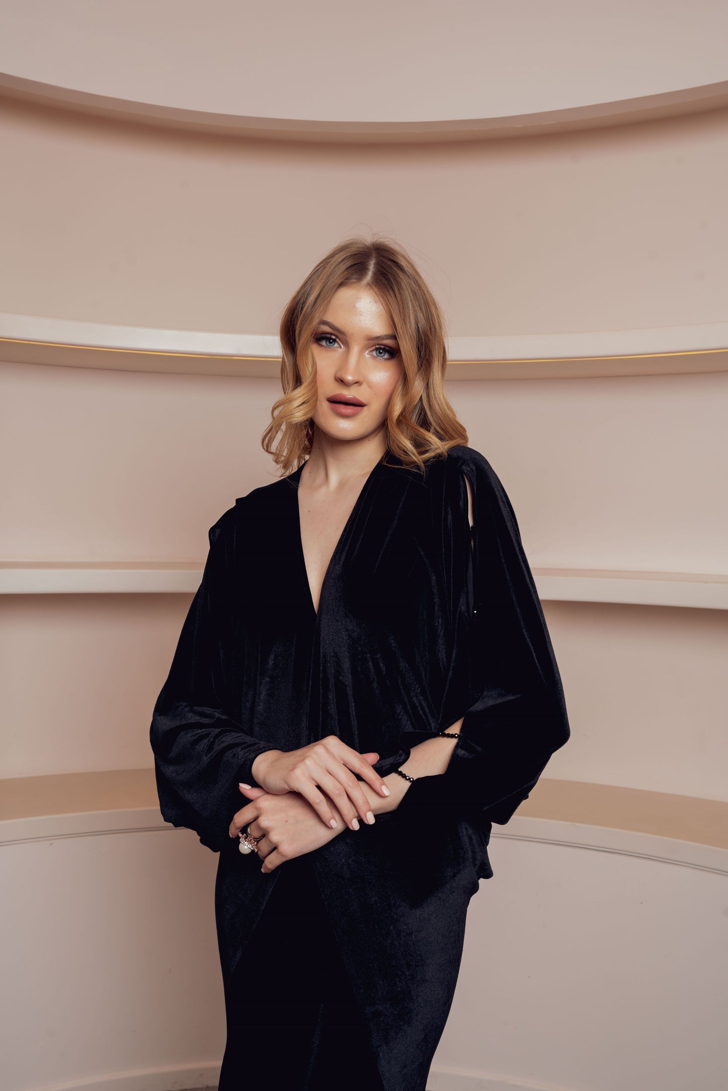 valvet dress