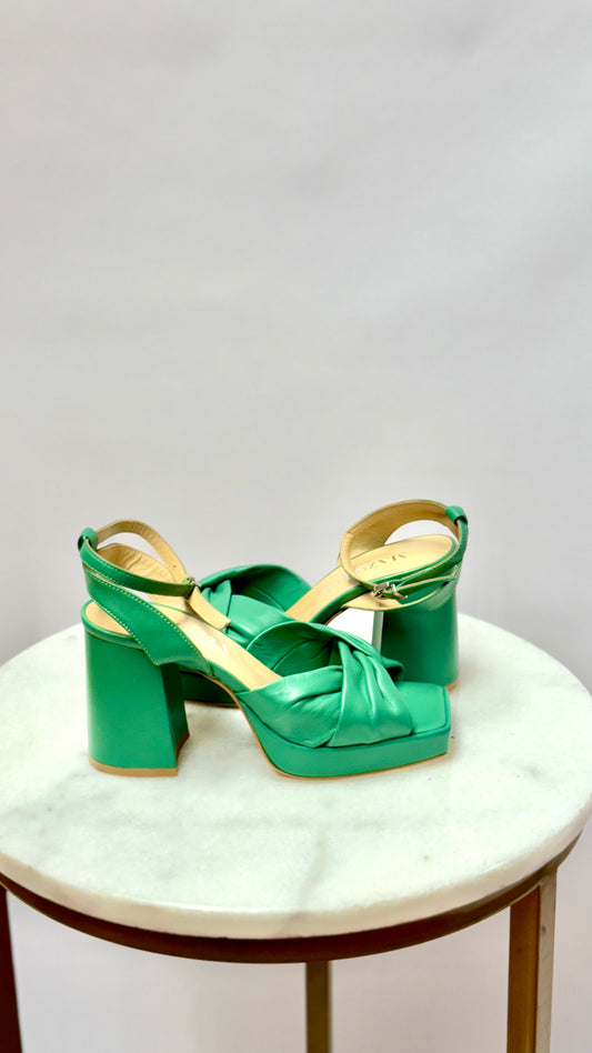Green High sandal