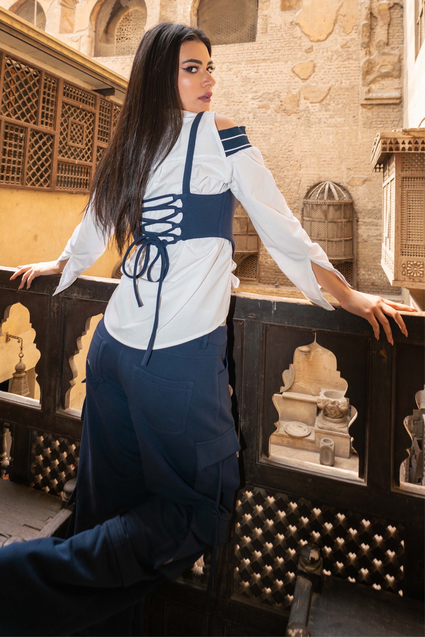 Edgy Set In Navy