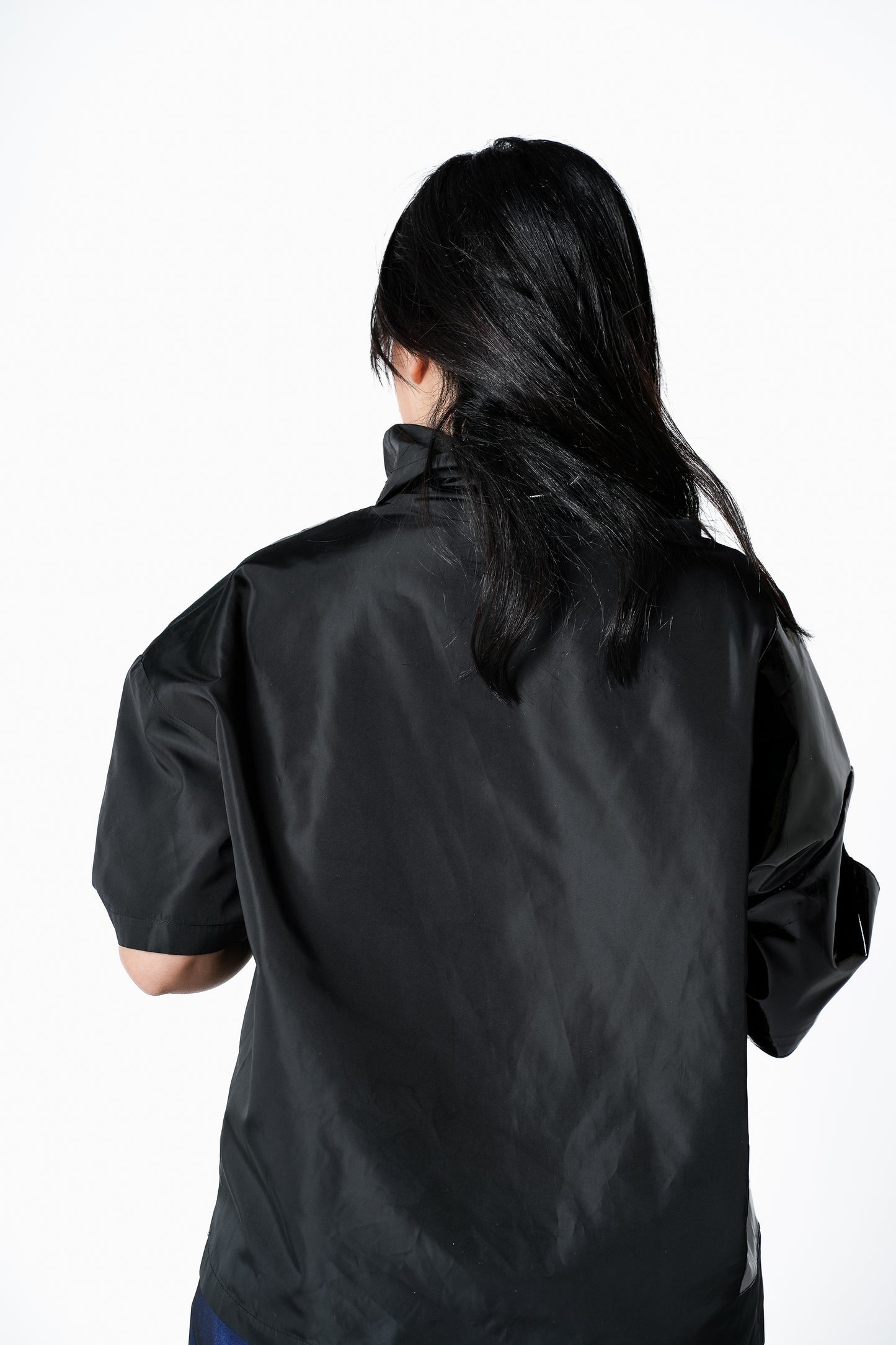 Nylon Black T-shirt