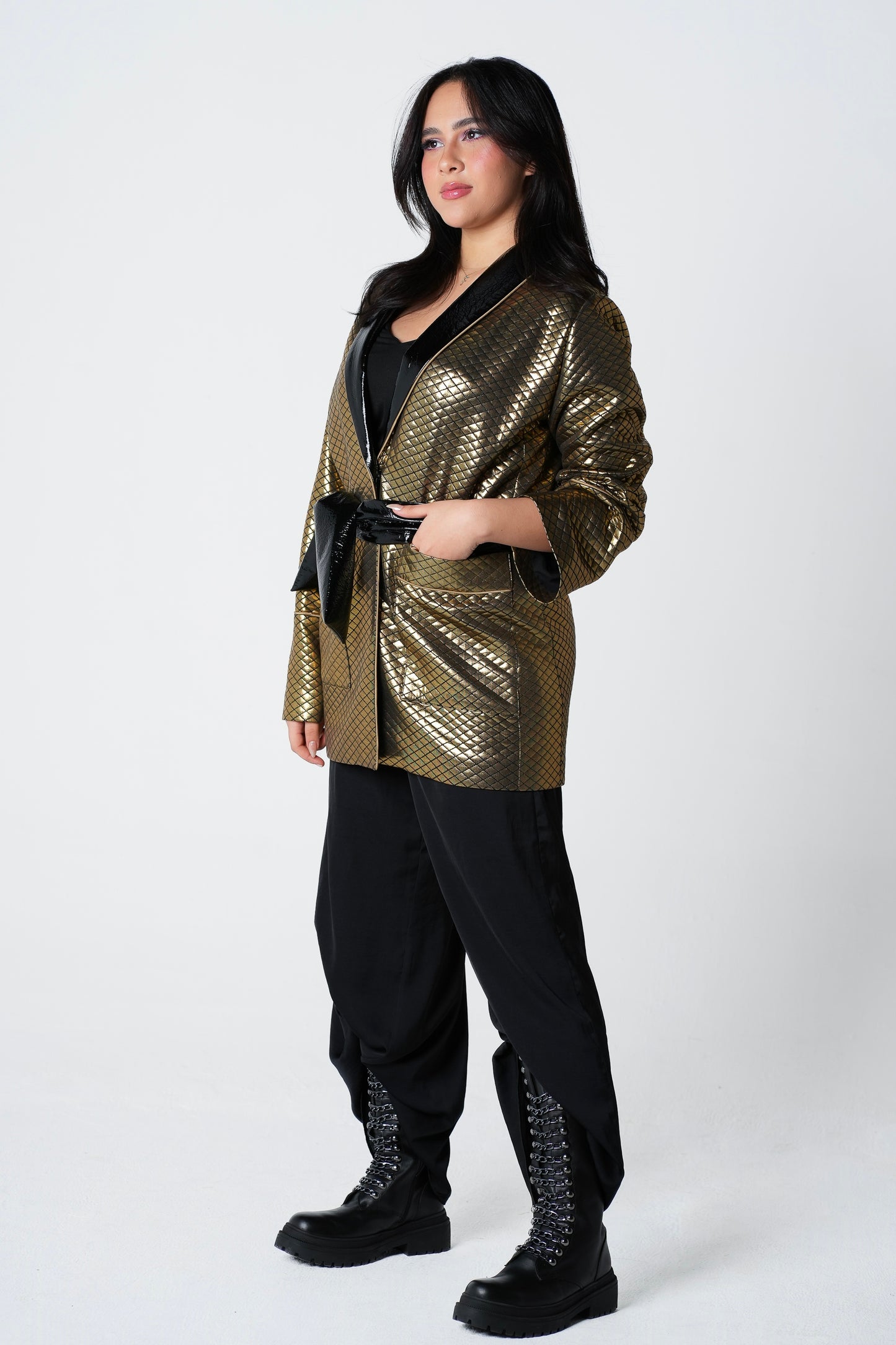 Samurai Black n Gold Jacket