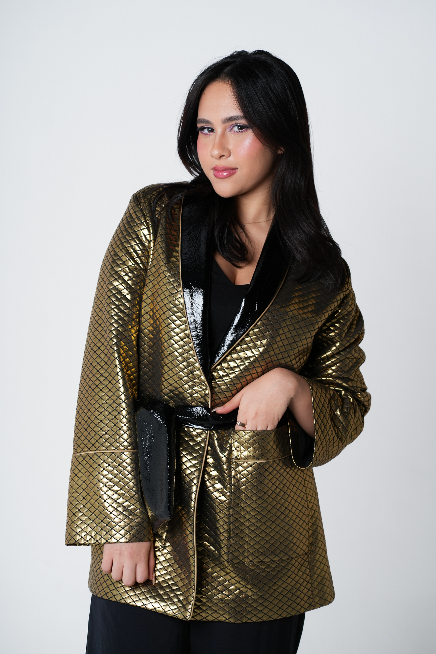 Samurai Black n Gold Jacket