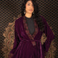 Short Velvet Kaftan
