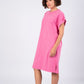 short pink dress