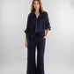 Dark Blue Velvet Pants