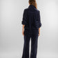 Dark Blue Velvet Pants