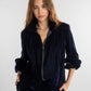 Dark Blue Velvet Jacket