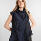 Dark Blue Wide-Cut Top