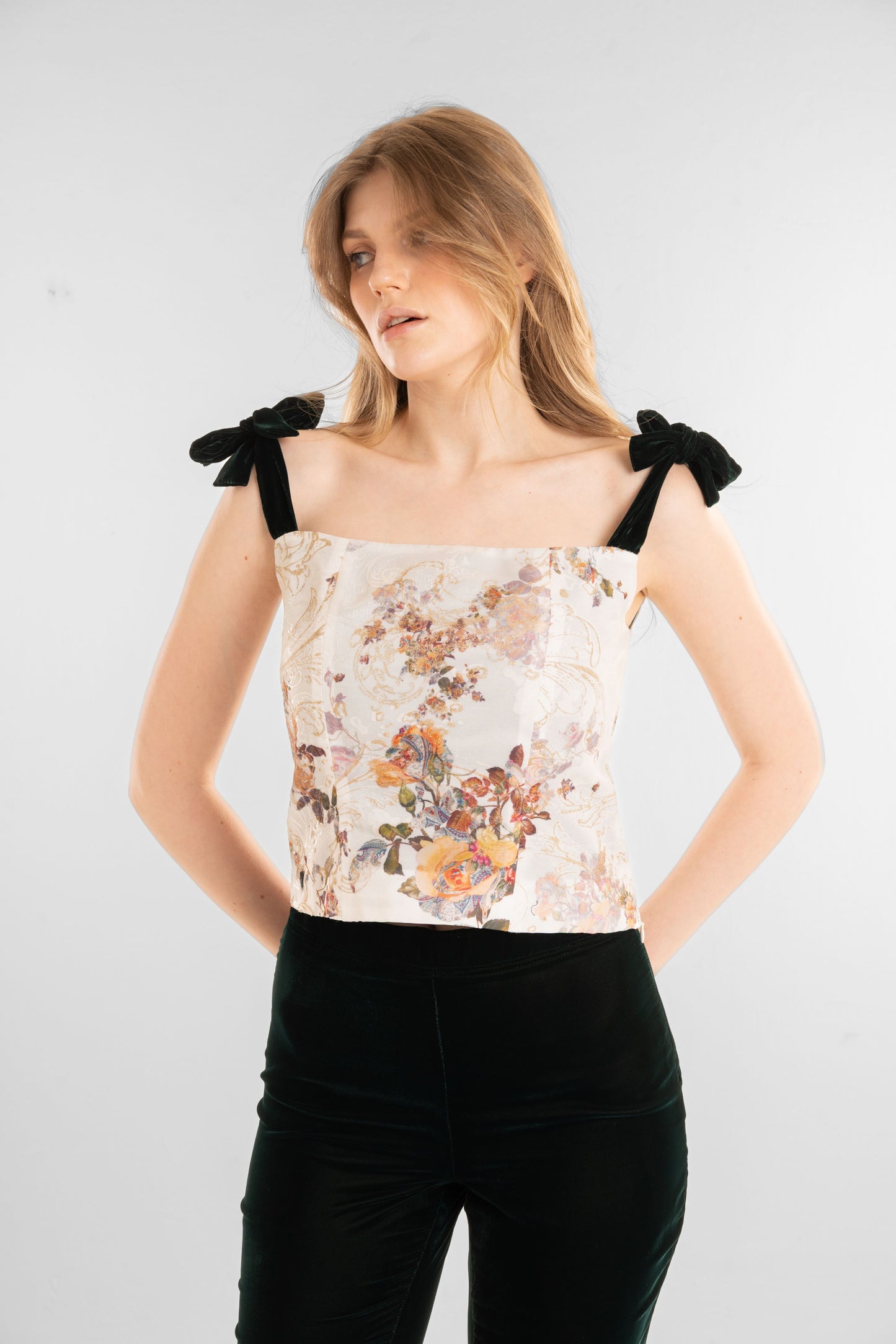 Green Velvet Pants – Charleston Style