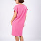 short pink dress