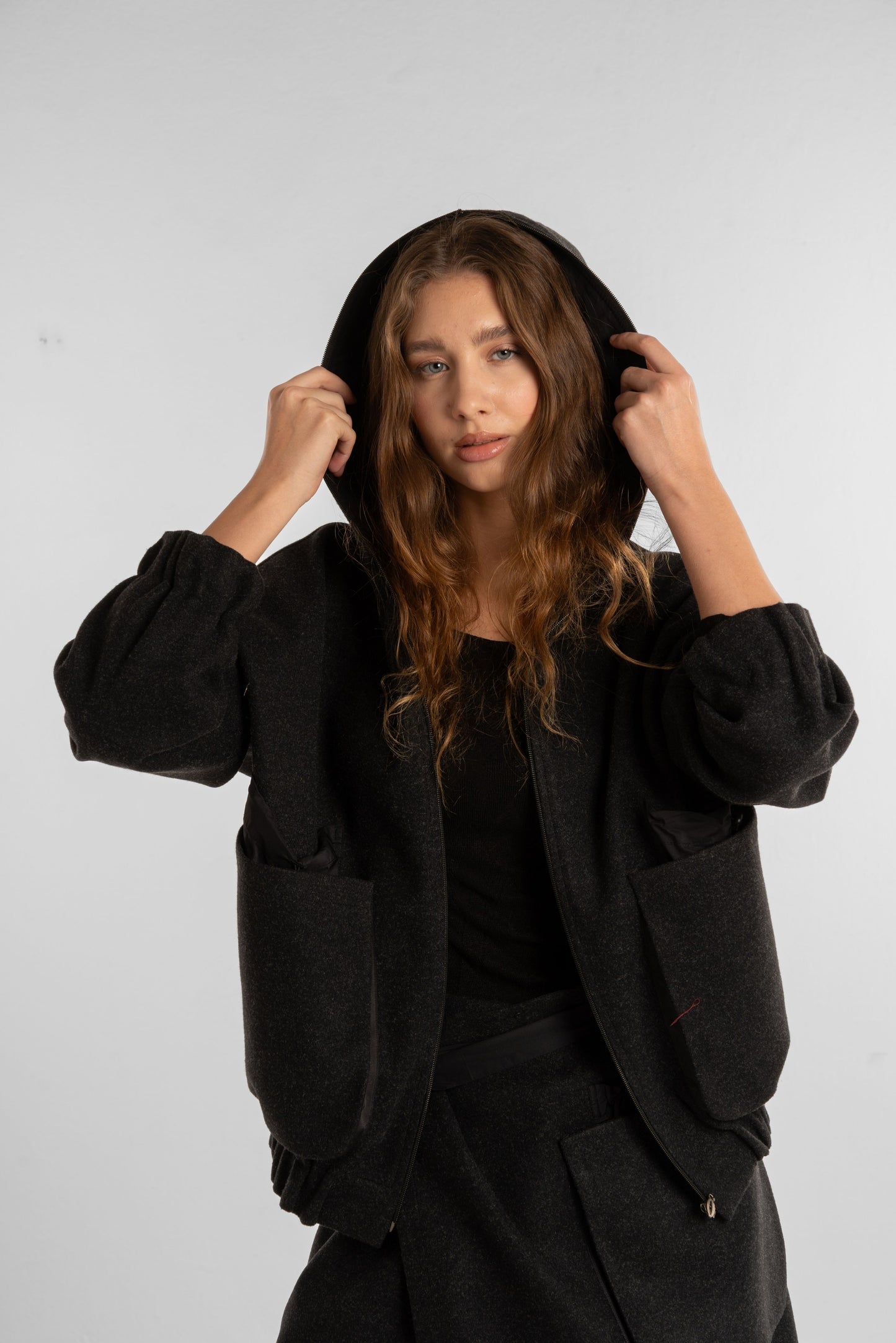 Black Jacket with Hood