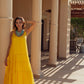 Golden Glow Layered Dress.