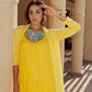 Golden Glow Layered Dress.