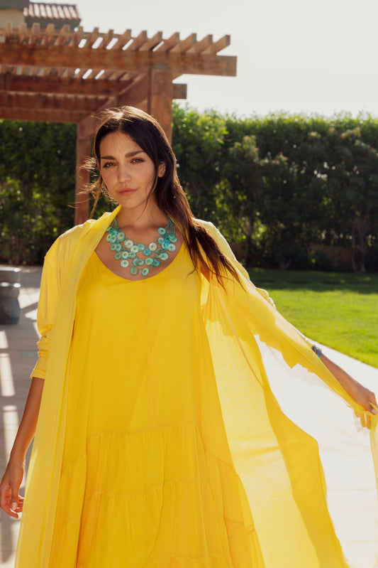 Sunshine Flow Maxi Cardigan.