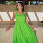 Lime Breeze Summer Dress.