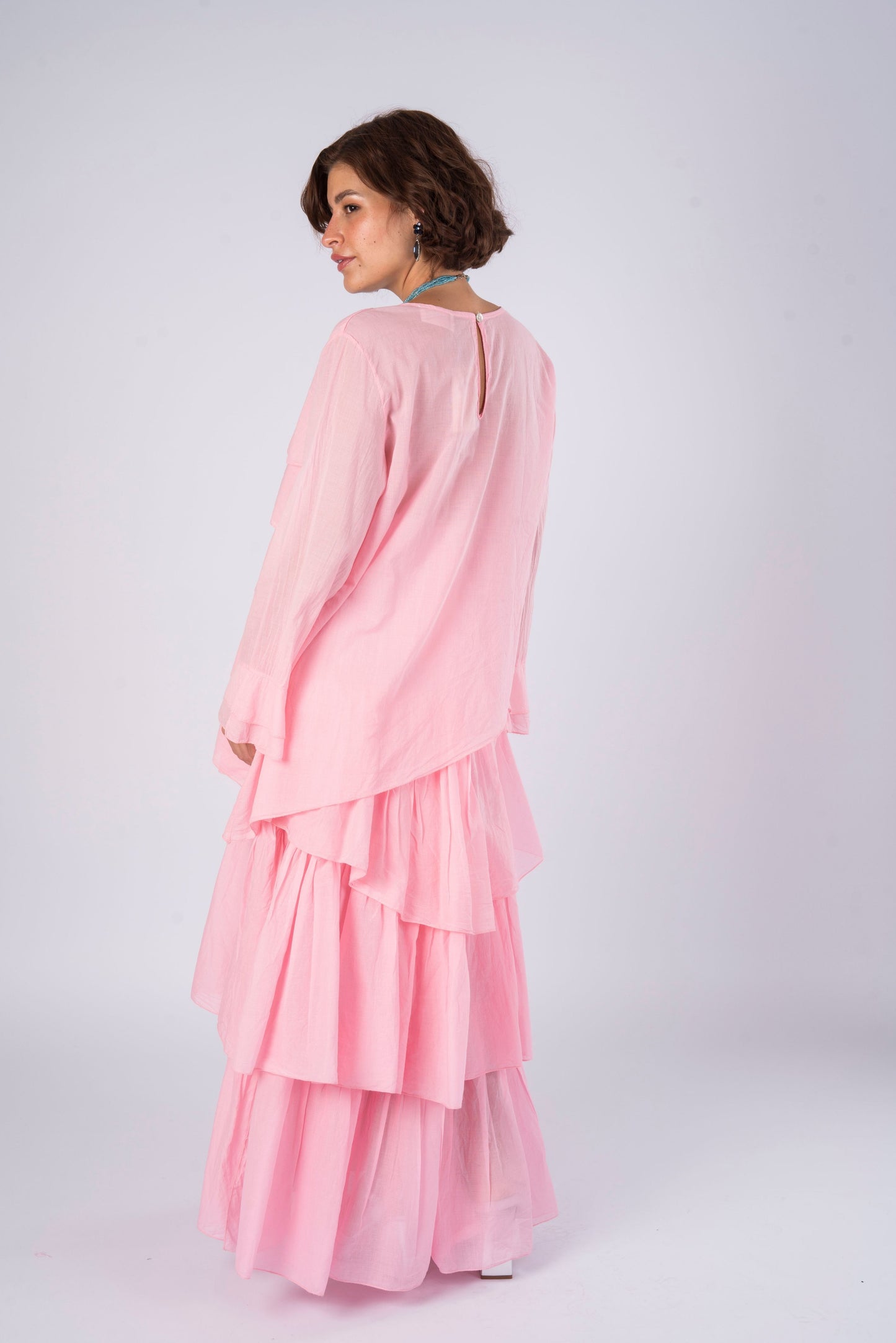 pink skirt