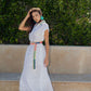 The Summer Shirt Dress – crisp, cool & color-popped