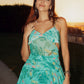 Tropical Petal Asymmetrical Skirt.