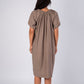 short brown dress