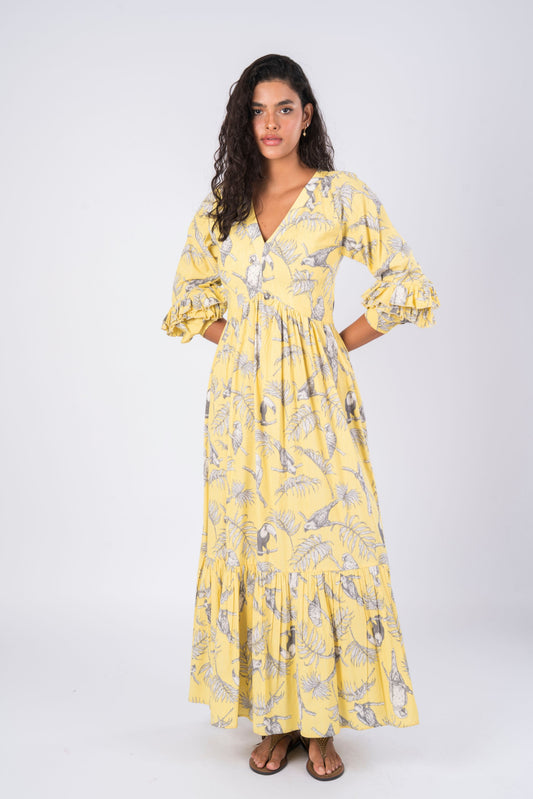 Yellow dress