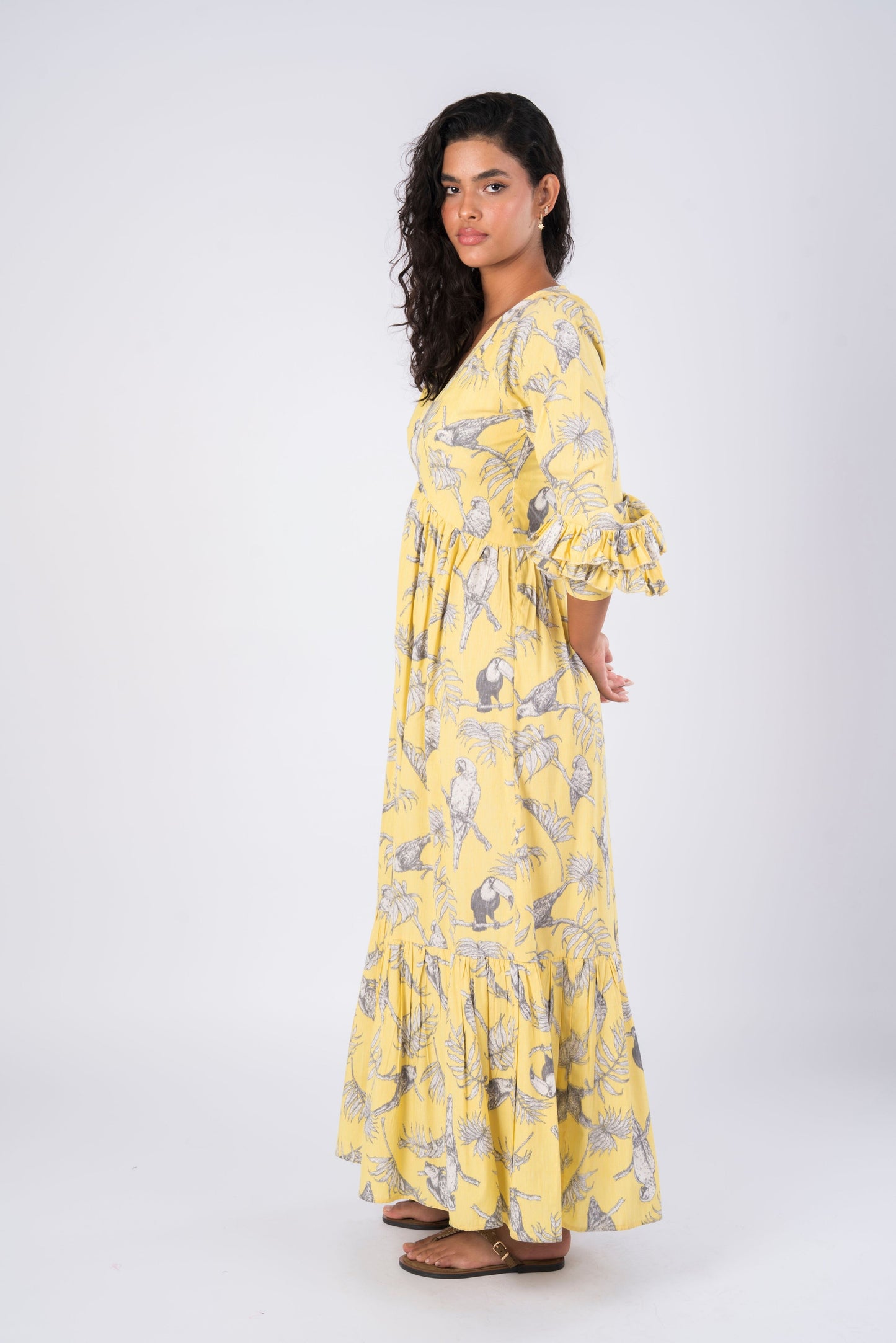 Yellow dress
