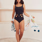 Plain Dark Grey One Piece Ladies Swimwear At Best Price Best