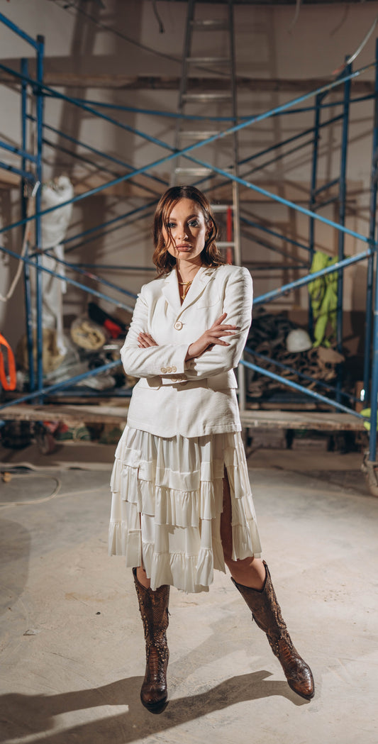 Lady boss blazer dress