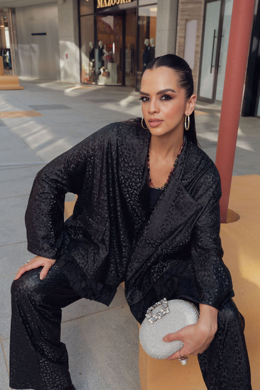 SILK SATIN JACKET