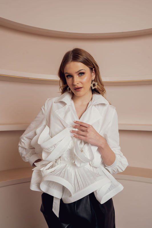 LINEN BLEND TOP