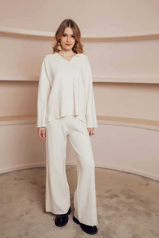 WHITE COMFY SUIT