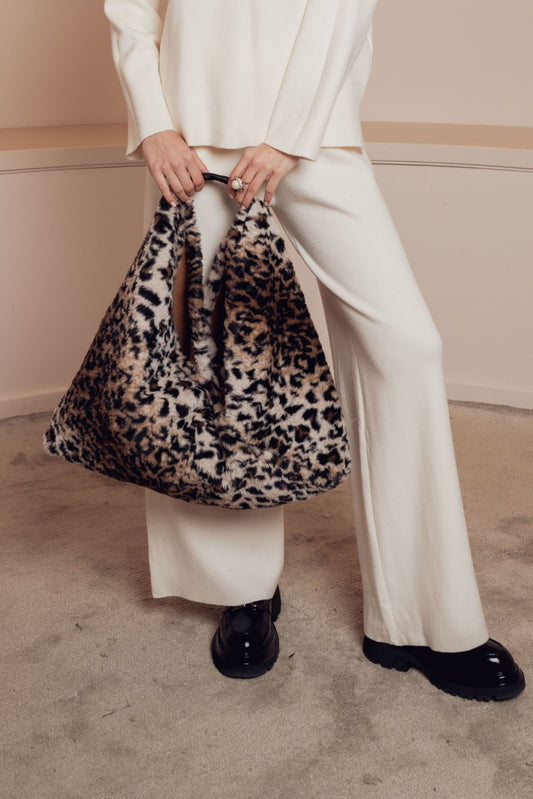 ANIMAL PRINT TOTE BAG