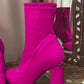 Fuschia Ankle Boots